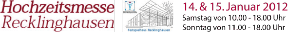 Hochzeitsmesse Recklinghausen